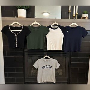 Brandy Melville Baby Tees Bundle